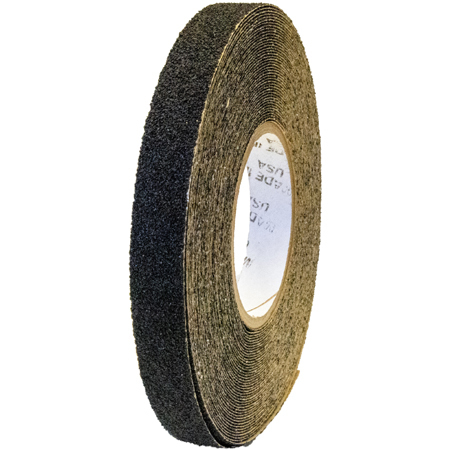 Flex-Tred AntiSlip Safety Tape - 3/4" x 60’ / Flat Black Medium-Roll FBM.7560.R